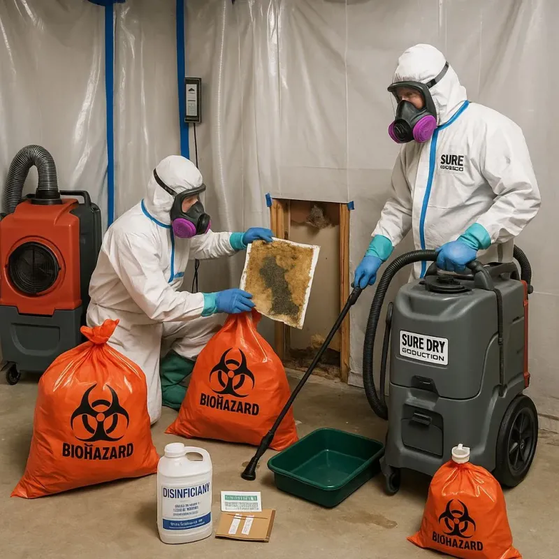 Contaminated Water Handling Protocols process in Chelsea, MI