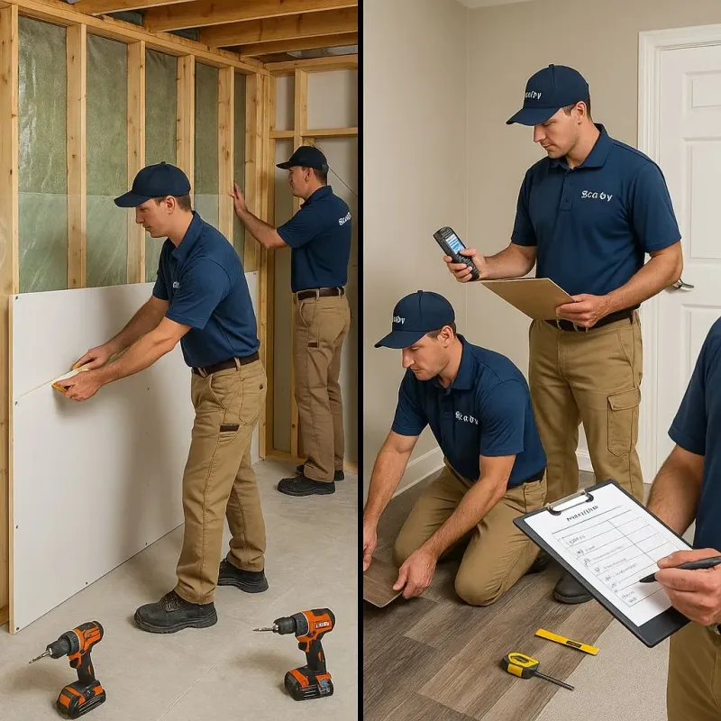 Repairs and Reconstruction process in Chelsea, MI